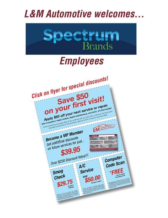 Spectrum Employees | L & M Automotive Service Center